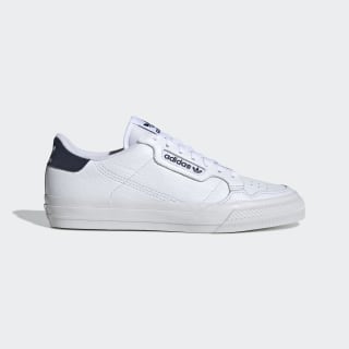 adidas originals continental 80 vulc trainer in white