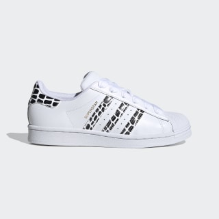 adidas superstar shoes white and gold