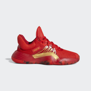 adidas red and gold