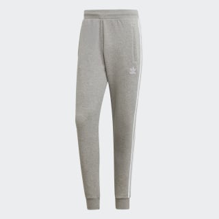 black adidas pants with white stripes
