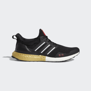 ultra boost adidas black and gold