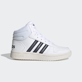 hoops 2.0 mid white