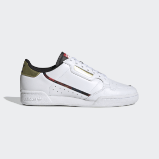 adidas continental 80 white gold