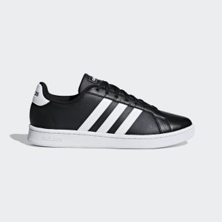 adidas grand court black and gold