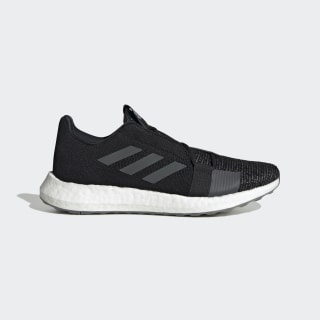 black and grey adidas shoes