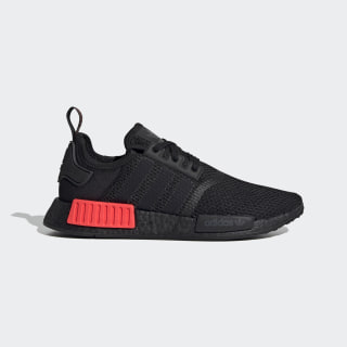 black and red adidas nmd r1