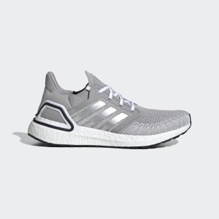 grey and white adidas ultra boost