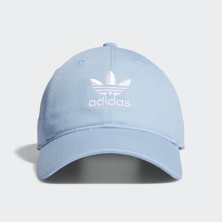 adidas Relaxed Strap-Back Hat - Blue 