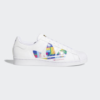 tênis adidas originals unissex superstar w branco