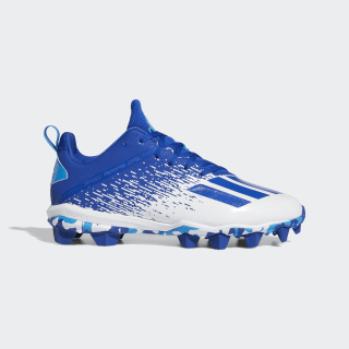 royal blue and white football cleats