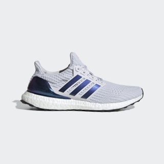 grey and blue ultra boost
