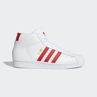 adidas pro model white and red