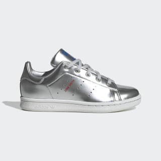 adidas superstar white metallic silver glitter