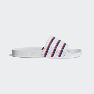 adidas red white and blue slides