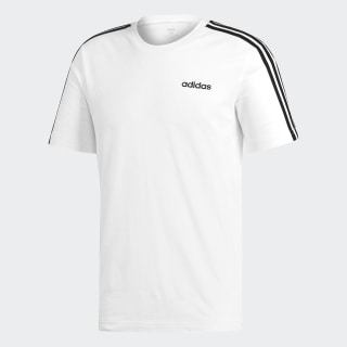 camiseta adidas blanca y negra