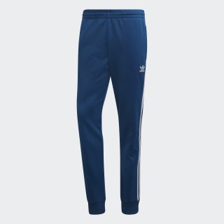 adidas tracksuit blå