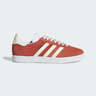 mens red gazelle trainers