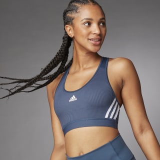 adidas cropped ribbed bra top
