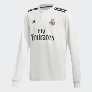 Camiseta primera equipación Real Madrid Core White / Black CG0546 Camiseta primera equipación Real Madrid Core White / Black CG0546