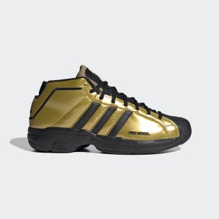 Pro Model 2G Shelltoe 50 Shoes Gold Metallic / Core Black / Gold Metallic FV8922 Pro Model 2G Shelltoe 50 Shoes Gold Metallic / Core Black / Gold Metallic FV8922