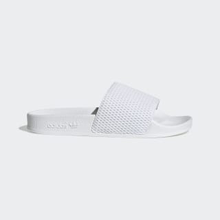 white adidas adilette