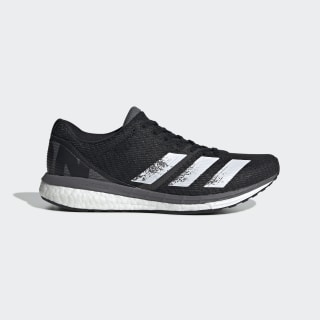 Tênis Adizero Boston 8 Core Black / Cloud White / Grey EG1168 Tênis Adizero Boston 8 Core Black / Cloud White / Grey EG1168