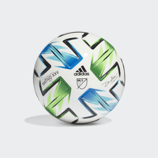 Mini ballon MLS Nativo XXV White / Samba Blue / Solar Green / Silver Metallic FH7318 Mini ballon MLS Nativo XXV White / Samba Blue / Solar Green / Silver Metallic FH7318