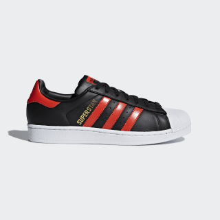 Tênis Superstar Core Black / Bold Orange / Cloud White B41994 Tênis Superstar Core Black / Bold Orange / Cloud White B41994
