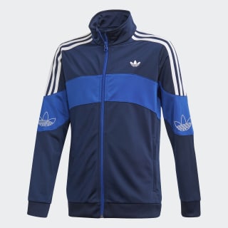 Bandrix Track Jacket Night Indigo / Team Royal Blue / White FM4465 Bandrix Track Jacket Night Indigo / Team Royal Blue / White FM4465