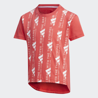 T-Shirt Core Pink FM9812 T-Shirt Core Pink FM9812