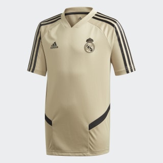 Camisola de Treino do Real Madrid Raw Gold / Black EI7466 Camisola de Treino do Real Madrid Raw Gold / Black EI7466