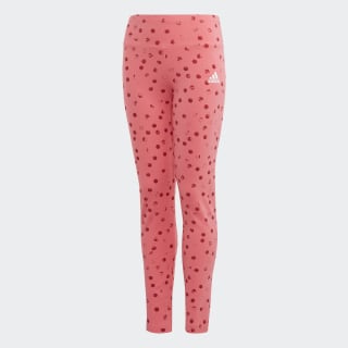 Must Haves Graphic Tight Real Pink / White / White ED4611 Must Haves Graphic Tight Real Pink / White / White ED4611