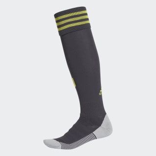 Juventus Turin Ausweichsocken Carbon / Shock Yellow CF3516 Juventus Turin Ausweichsocken Carbon / Shock Yellow CF3516