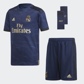 Real Madrid Away Youth Kit Night Indigo FJ3150 Real Madrid Away Youth Kit Night Indigo FJ3150