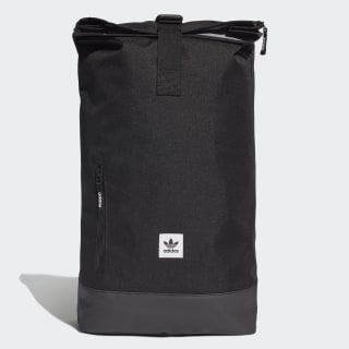 Premium Essentials Roll-Top Backpack Black ED8064 Premium Essentials Roll-Top Backpack Black ED8064