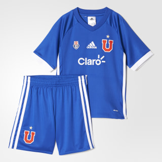 Minikit Uniforme Local Universidad de Chile Niño TOP:BOLD BLUE/WHITE BOTTOM:BOLD BLUE/WHITE B49213 Minikit Uniforme Local Universidad de Chile Niño TOP:BOLD BLUE/WHITE BOTTOM:BOLD BLUE/WHITE B49213