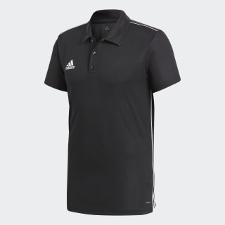 Camisa Polo Core 18 Climalite BLACK/WHITE CE9037 Camisa Polo Core 18 Climalite BLACK/WHITE CE9037