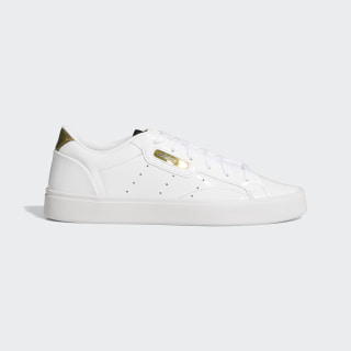 Chaussure adidas Sleek Cloud White / Crystal White / Gold Metallic FV3395 Chaussure adidas Sleek Cloud White / Crystal White / Gold Metallic FV3395