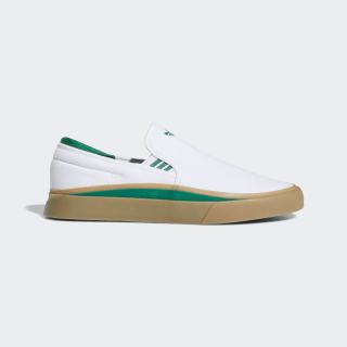 Tênis Sabalo Slip-On Cloud White / Bold Green / Gum EE6132 Tênis Sabalo Slip-On Cloud White / Bold Green / Gum EE6132
