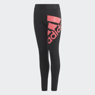 Mallas Must Haves Badge of Sport Black / Real Pink ED4617 Mallas Must Haves Badge of Sport Black / Real Pink ED4617