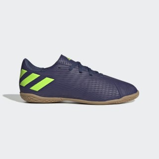 Nemeziz Messi 19.4 Indoor Boots Tech Indigo / Signal Green / Glory Purple EF1817 Nemeziz Messi 19.4 Indoor Boots Tech Indigo / Signal Green / Glory Purple EF1817