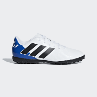 Zapatos de Fútbol Nemeziz Messi Tango 18.4 Césped Artificial Cloud White / Core Black / Football Blue DB2401 Zapatos de Fútbol Nemeziz Messi Tango 18.4 Césped Artificial Cloud White / Core Black / Football Blue DB2401