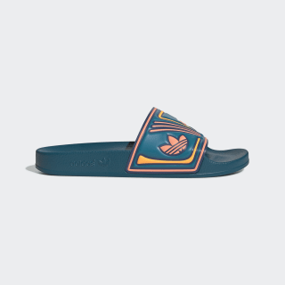 Adilette Slides Active Teal / Tech Ink / Semi Coral EE6179 Adilette Slides Active Teal / Tech Ink / Semi Coral EE6179