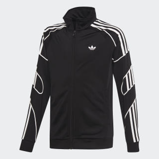 Flamestrike Track Jacket Black / White DW3860 Flamestrike Track Jacket Black / White DW3860
