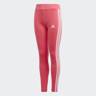 Licras Training Equipment 3 Rayas Real Pink / White ED6280 Licras Training Equipment 3 Rayas Real Pink / White ED6280