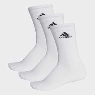 Performance Thin Crew Socks 3 Pairs White / White / Black AA2329 Performance Thin Crew Socks 3 Pairs White / White / Black AA2329