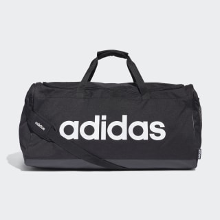 Linear Logo Duffel Large Black / Black / White FM2400 Linear Logo Duffel Large Black / Black / White FM2400