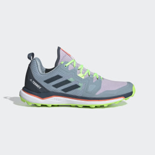 Zapatilla Terrex Agravic Trail Running Purple Tint / Legacy Blue / Signal Green EF2172 Zapatilla Terrex Agravic Trail Running Purple Tint / Legacy Blue / Signal Green EF2172