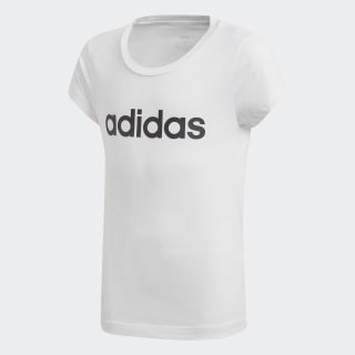 Camiseta Essentials Linear White / Black DV0357 Camiseta Essentials Linear White / Black DV0357