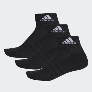 3-Streifen Performance Ankle Socken, 3 Paar Black / White / White AA2286 3-Streifen Performance Ankle Socken, 3 Paar Black / White / White AA2286